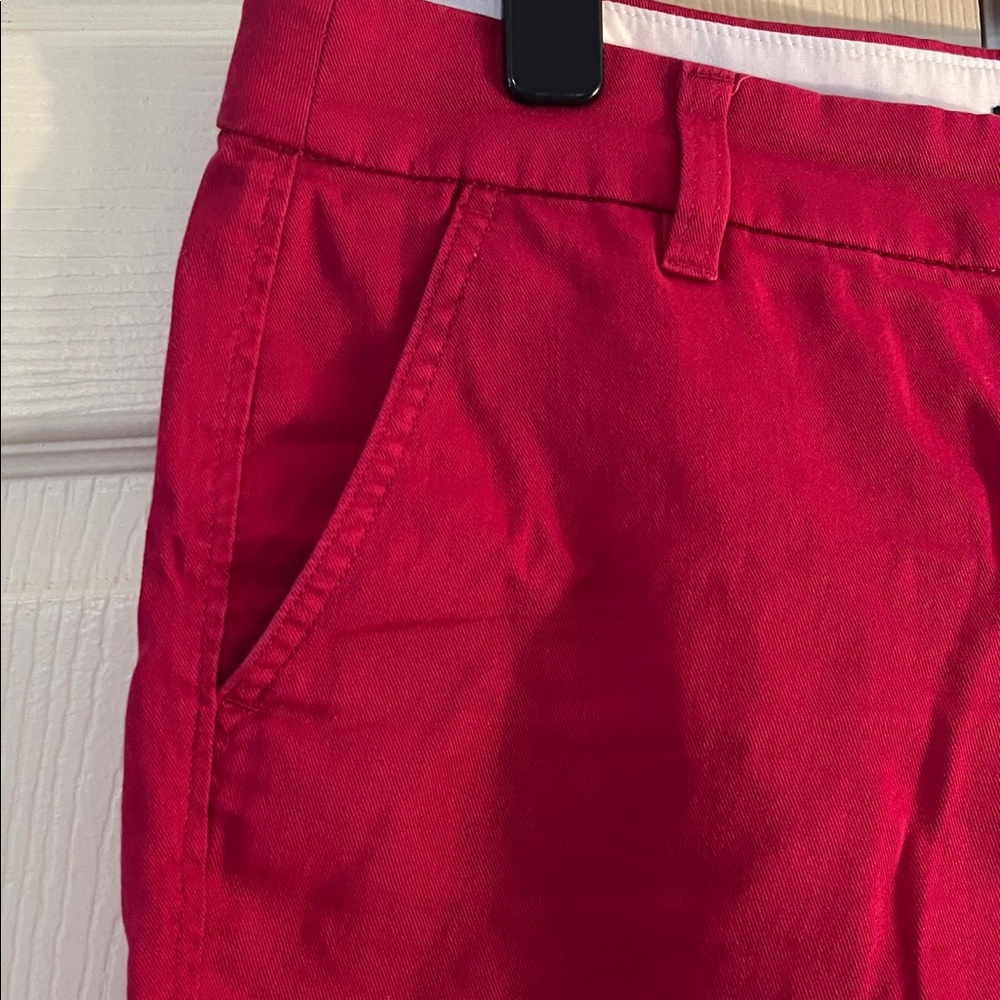 J. Crew Scarlet Red Shorts Raspberry - Picture 2 of 5